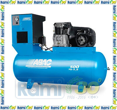 7,5 HP 500 litri LONG LIFE ABAC Compressore aria a cinghia ABAC B7000 500 CT7,5 