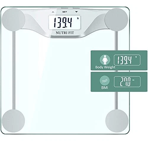 Escala digital de peso corporal baño IMC medidas de peso precisas escala grande...