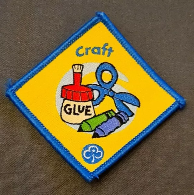 Bid26 Girl Guides Ranger Rainbows Brownies Craft Interest Badge New Obsolete