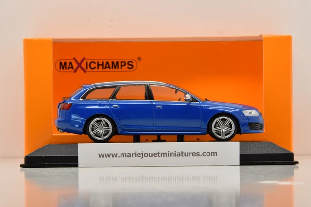 Minichamps Audi RS 6 Avant Rouge Métallique 2019 1/18