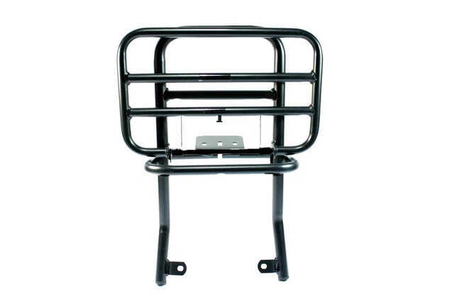 Faco Portapacchi Compatibile Con Vespa PX 125 150 200 Posteriore A Ribaltina Nero - Foto 2