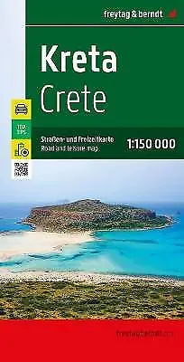 Crete Road and Leisure Map 1:150,000, ,