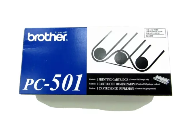 Brother Printing Cartridge PC-501 47 Meters For Use With Fax-575