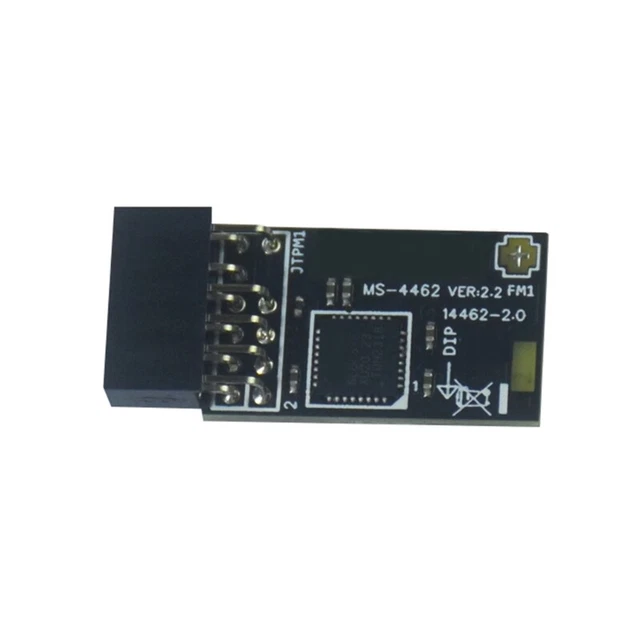 12PIN TPM 2.0 Module 9672 LPC Encryption TPM Module Board for ...