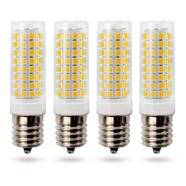 E17 Led Bulb Dimmable 8W Under Microwave Over Stove Light,Warm White 3000K 75...