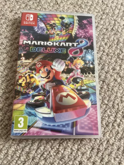 Nintendo switch game Mario kart Deluxe 8