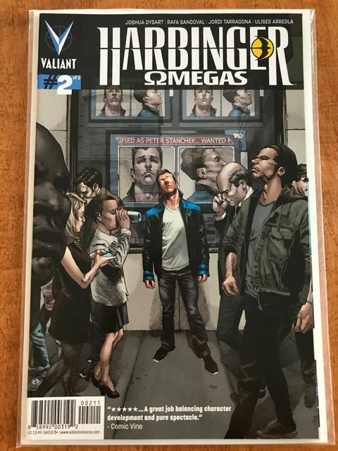 Harbinger Omegas #2 Cover A 1St Print Valiant Comics 2014 Joshua Dysart - Nm