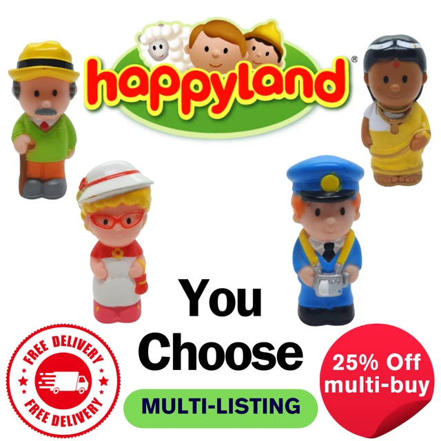 ELC Happyland People & Animal Figures Preschool Children Kids Toy Collectable