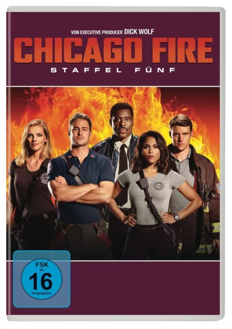 6 DVDs * CHICAGO FIRE - STAFFEL / SEASON 5 # NEU OVP +