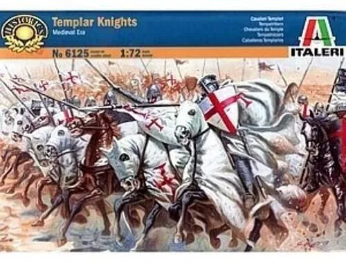 ITALERI, Chevaliers Templiers à peindre, échelle , ITA6125