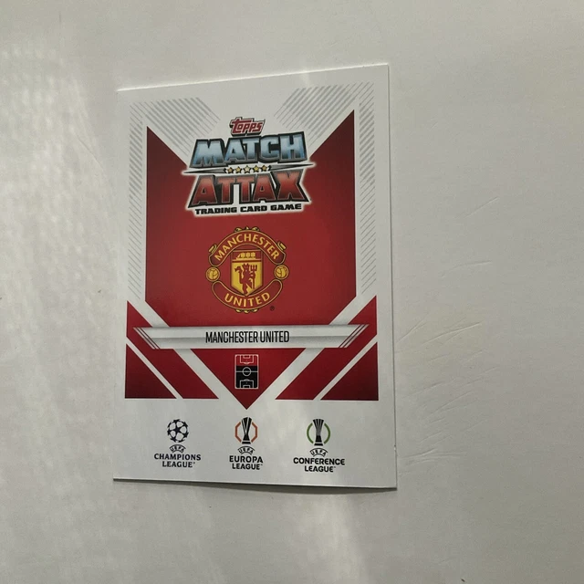 RASMUS HOJLUND MATCH Attax 2025/2025 Manchester United 24/25 Topps