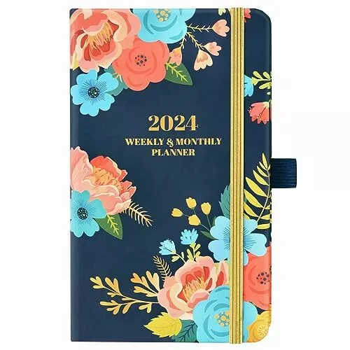 2024 POCKET PLANNER Pocket Calendar 2024 Weekly Monthly Planner 6.3