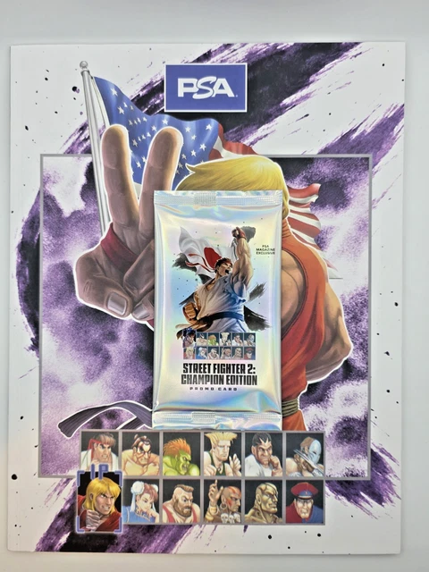 PSAマガジン 2025JUNE ストリートファイター2 PSA June 2025