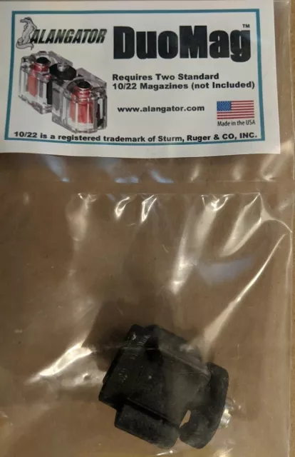Alangator DuoMag Magazine Connector for Ruger 10/22 22lr BX-1 Magazines - NEW