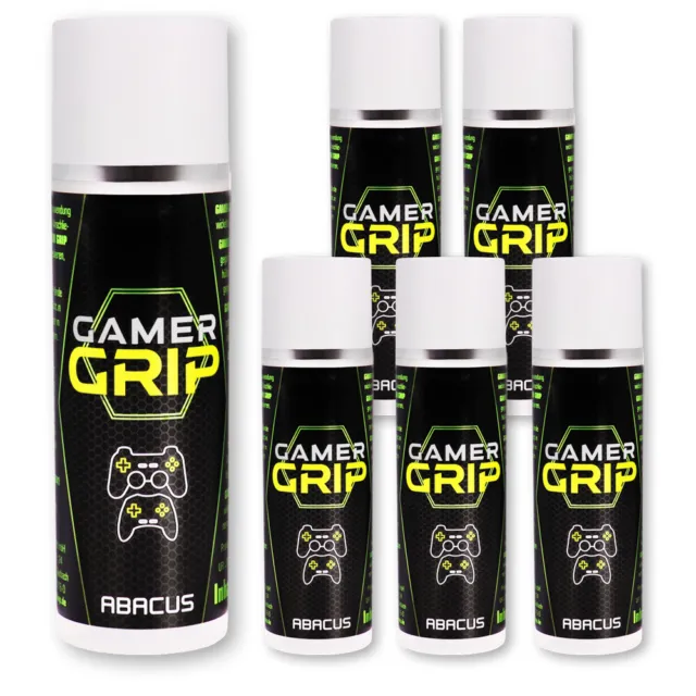 (149,66€/1L) Gamer Grip, Gaming Grip, Gamergrip – ABACUS Gamer Grip 6x 50 ml
