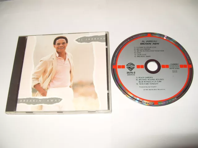 AL JARREAU BREAKING away 9 track early press cd 1981 EUR 25,05