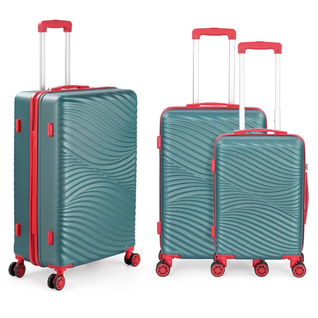 20/24/28" Luggage 3 Piece Set Suitcase Spinner Hardshell Lightweight TSA Lock