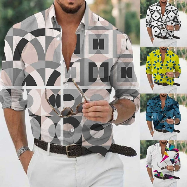 Chemise à manches longues pour homme - Coupe droite - Coupe ajustée - Chemise de travail