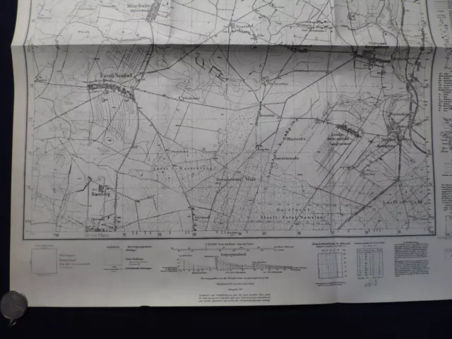 Landkarte Meßtischblatt 4773 Kempen, Reichsgau Wartheland, Posen, 1940 3