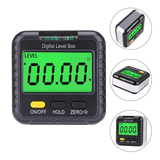 Digital Angle Finder Precision Level Box Gauge Level Box Angle Measuring Tool