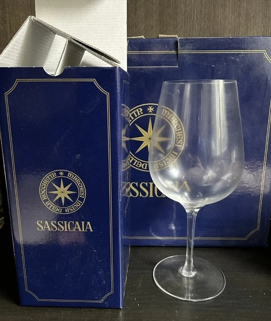 4 Bicchieri Calici Sassicaia Tenuta San Guido