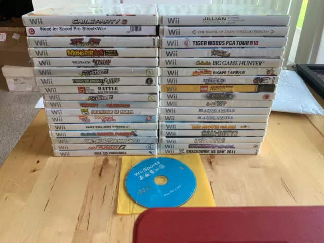 Nintendo Wii Game Lot You Pick Choose Buy More & Save $$ All Games Play Tested!