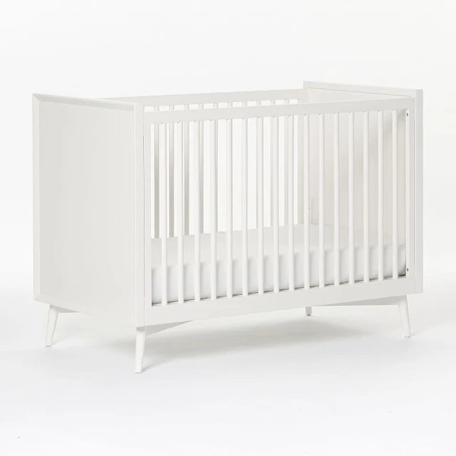 Pottery barn kids mid century convertible. White and brand new in box!!