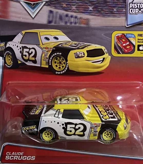 Disney Pixar Cars "Claude Scruggs A.k.a...leak Less", New In Package, Ship Ww