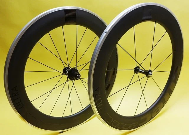 Rennrad Laufrad Carbon 1 Satz Citec 8000 CX 80 RB 12/21 sw