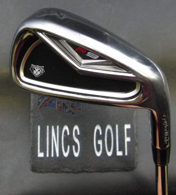 Taylormade R9 7 Eisen steifer Stahlschaft Lamkin Griff