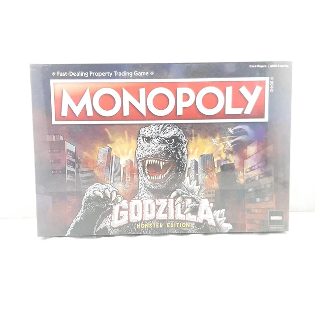 Monopoly Godzilla Monster Edition Board Game 2020