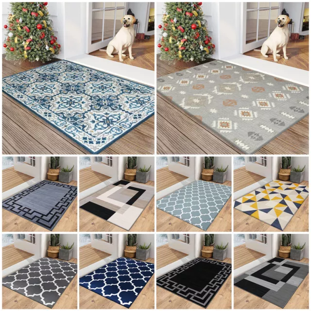 Large Door Mats Indoor Non Slip Outdoor Washable Rugs Kitchen Runners Floor Mat