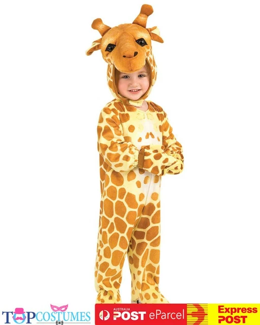 Giraffe Toddler Costume Jungle Animal Book Week Jumpsuit Kid Child Outfit