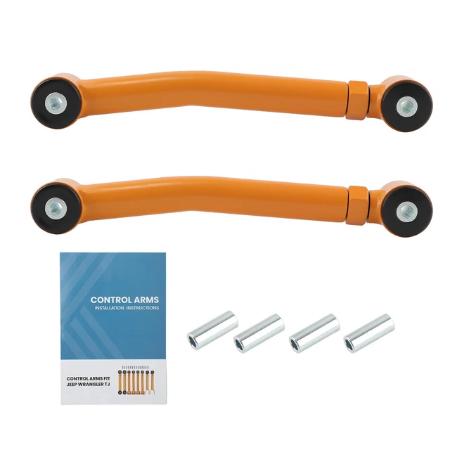 ADJUSTABLE HEAVY DUTY Front Lower Control Arms Kit for Cherokee XJ