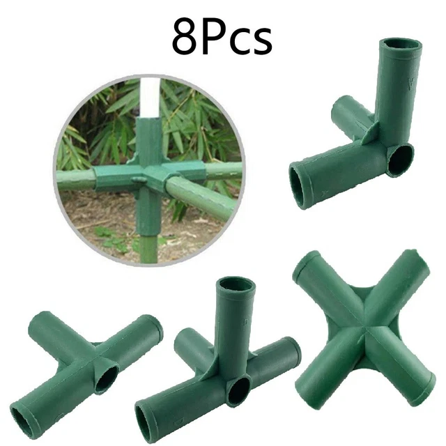 Lot De 36 Raccords De Cadre De Serre En Plastique Pour Tuyaux De 16 Mm - T, Croix, Angles Droits, Pièces Plates