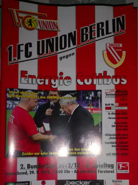 2012/13 2.Bundesliga 1.FC Union Berlin - FC Energie Cottbus