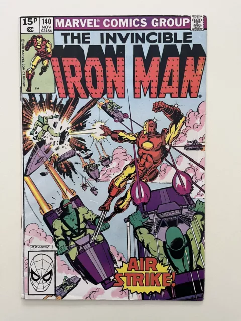 The Invincible Iron Man #140 (1980) Marvel Comics - VF