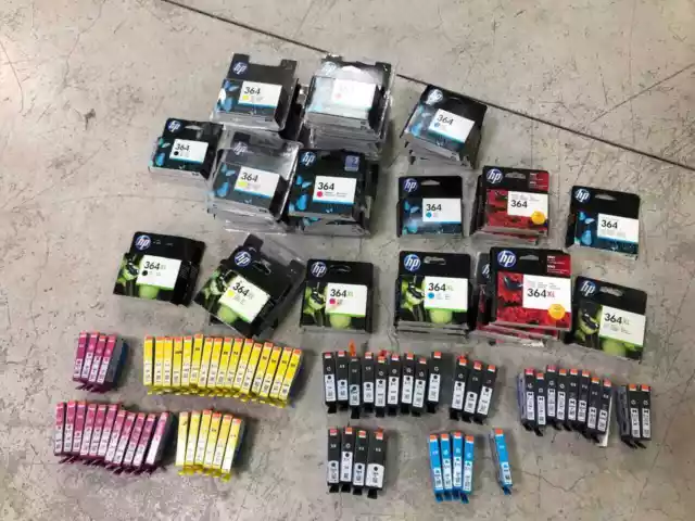 Inkjet Hp Originali 364 364Xl Nero E Colori Scadute Singole O A Stock