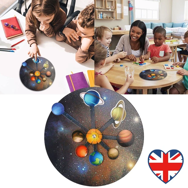 DIY SOLAR SYSTEM Model Scientific Experiment Toy Kids