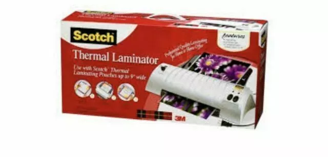 Scotch Thermal Laminator with 2 Starter Pouches 8.5" x 11" - TL902