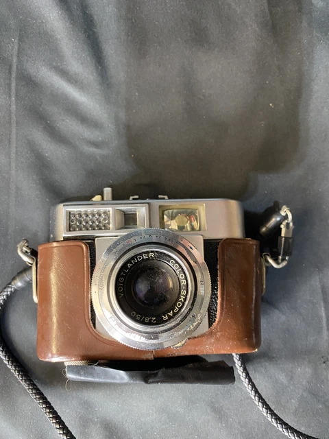 Appareil Photo Argentique Voigtlander VITO 35 Mm Vintage - Avec étui Cuir Et Objectif LANT