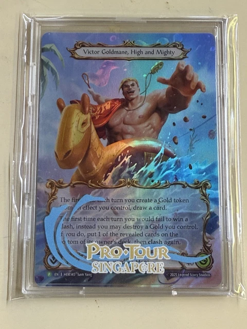 FLESH AND BLOOD TCG - Victor Goldmane, High and Mighty