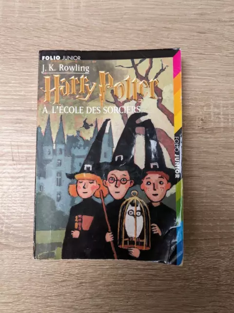 Harry Potter à l'école des Sorciers J. K Rowling Livre de poche Gallimard 1998