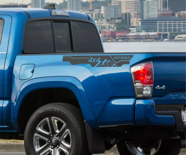 Truck Bed Stripe For Toyota Tacoma Tundra TRD Decal 4x4 Off Road Vinyl Graphics