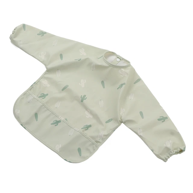 Bavoir à Manches Jolie Boucle De Bavoir Imperméable à Manches Longues Pour Bébé 9