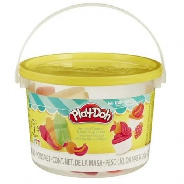 Árboles Play-Doh Mini Balde Sundae Moldeables Doh - Hasbro