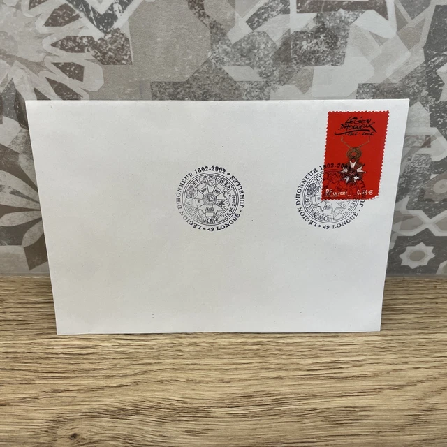 Documents de la Poste - N°3490 Légion d'honneur Croix Gravure France 2002