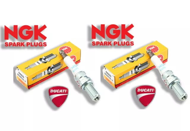 Coppia/Candele Ngk Mar10A-J Accensione Spark Plugs Ducati 848 / S 2010 X Moto