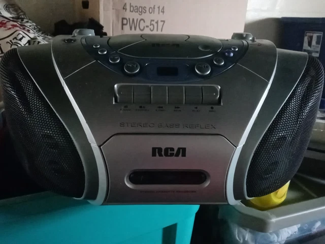 RCA RCD150 CD/Radio/Cassette Boombox - Tested  Everything Works