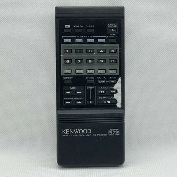 ☆003☆KENWOOD オーディオリモコン ☆RC-P880SG☆ KENWOOD AUDIO REMOTE Control RC-P880SG $72.48 - PicClick CA